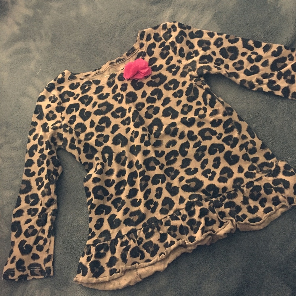 Cheetah Print Long- Sleeve